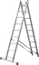 Лестница ЗУБР универсальная, двухсекционная со стабилизатором, 9 ступеней 38821-09 купить в Екатеринбурге