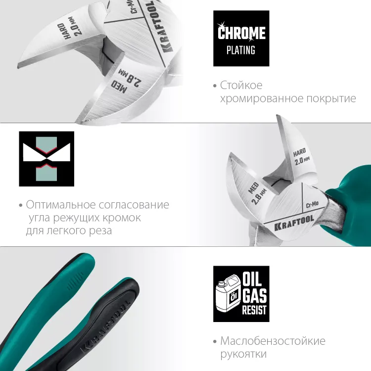 Бокорезы KRAFTOOL 160 мм 22011-5-16 купить в Екатеринбурге