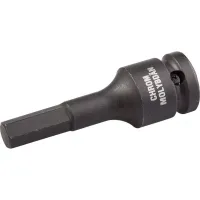 Торцовая головка KRAFTOOL "INDUSTRIE QUALITAT" ударная (1/2"), HEX, Cr-Mo, фосфатированная, H10 27950-10_z01