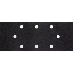 Лист шлиф. универсал. URAGAN &quot;Оптимален для твердых пород дерева&quot; 8 отверстий по линии, для ПШМ, P60, 93х230мм, 50шт 907-22102-060-50