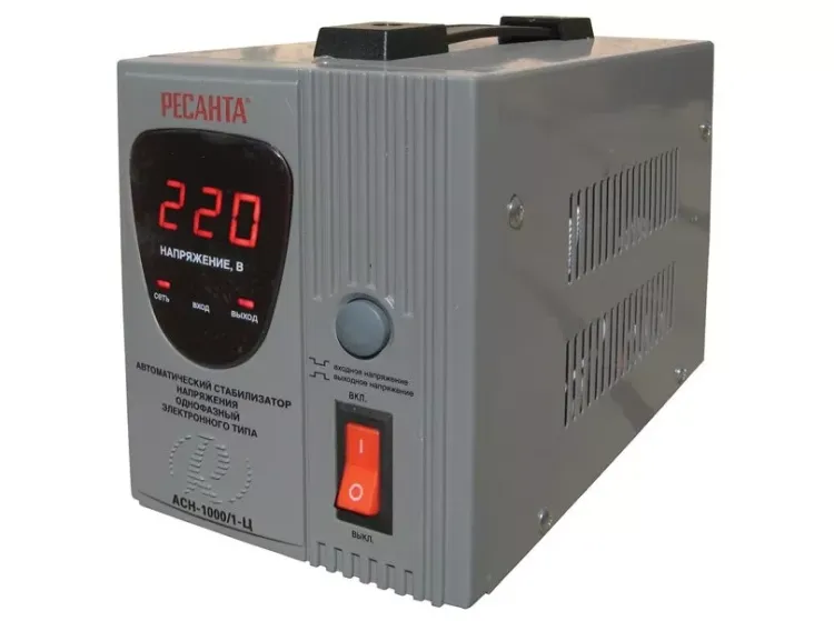 Стабилизатор Ресанта АСН-1000 Н/1-Ц купить в Екатеринбурге