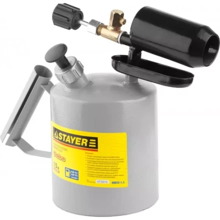 Лампа STAYER &quot;PROFI&quot; паяльная, стальная, 1,5л 40655-1.5 купить в Екатеринбурге