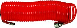 Шланг спиральный воздушный 10 м с быстросъемными соединениями  MATRIX 57004