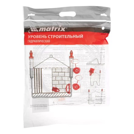 Гидроуровень,удлиненная колба, рельефная градуировка, 5м Matrix 37090 купить в Екатеринбурге