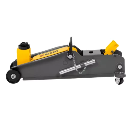 Домкрат гидравлический подкатной с фиксатором Denzel 51261, 3 т, 190-532 мм, SUV купить в Екатеринбурге