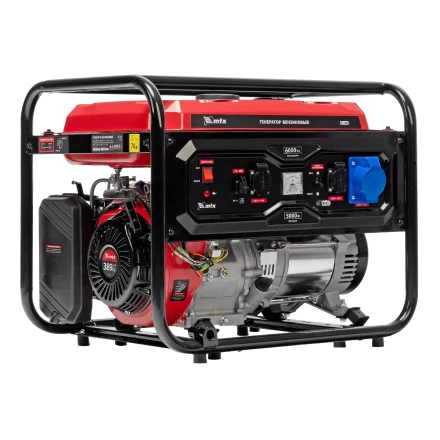 Генератор бензиновый MTX RS-7000, 6 кВт, 230В, ручной стартер купить в Екатеринбурге