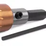 HSS-TiN коронка MESSER  18мм с центр. сверлом и толкающей пружиной для  лист. материала  до 2 мм ц/х купить в Екатеринбурге