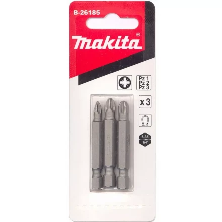 Биты Makita PZ1,2,3 50мм 3шт (B-26185) купить в Екатеринбурге