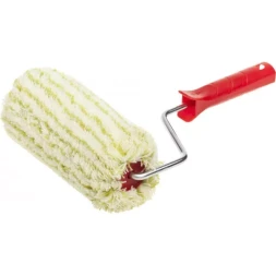 Валик ЗУБР "ЭКСПЕРТ" ФАСАДНЫЙ-ГИГАНТ "МАКСПРОФИ", полиакрил, ворс 22мм, ручка 8мм, d=68/180мм 03508-18