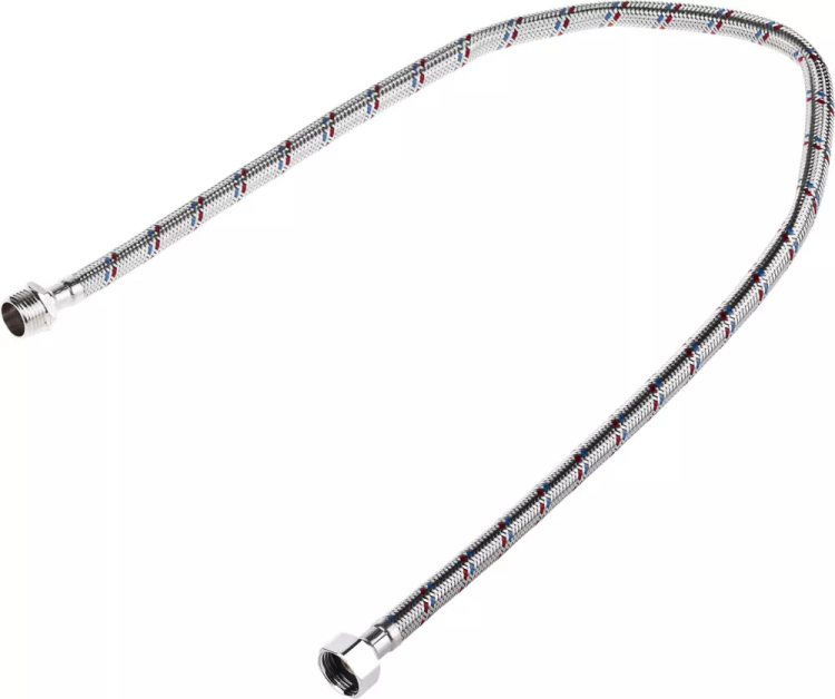 Подводка гибкая STAYER для воды, оплетка из нержавеющей стали, г/ш 1/2" - 0,8м 51015-G/S-080 купить в Екатеринбурге