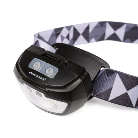 Фонарик налобный светодиодный КВТ HL-6553 с сенсором движения (82068) купить в Екатеринбурге