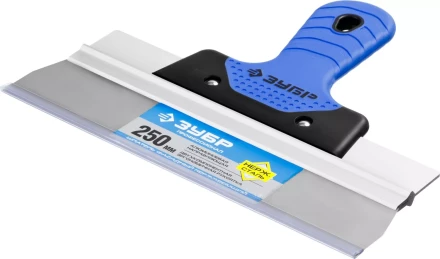 Шпатель ЗУБР &quot;ПРОФЕССИОНАЛ&quot; ФАСАДНЫЙ нержавеющий, 2к ручка. 250мм 10049-25_z03 купить в Екатеринбурге