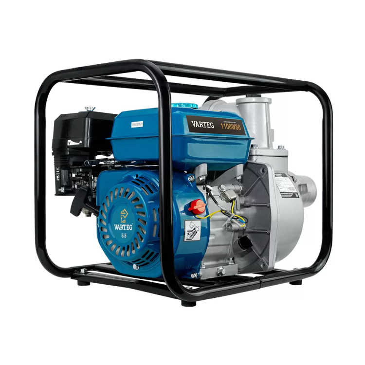 Мотопомпа бензиновая VARTEG 1100W80 купить в Екатеринбурге