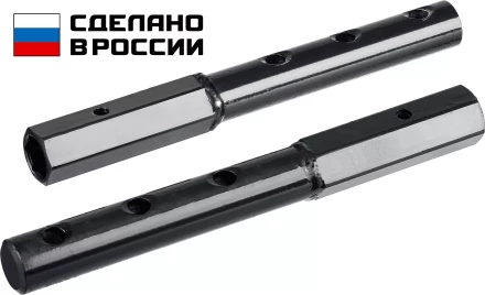 ЗУБР УД-2, НЕХ 23 - круг 30 мм, 2 шт., удлинитель (707107-2) купить в Екатеринбурге