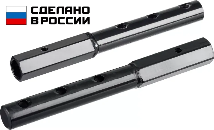ЗУБР УД-2, НЕХ 23 - круг 30 мм, 2 шт., удлинитель (707107-2) купить в Екатеринбурге