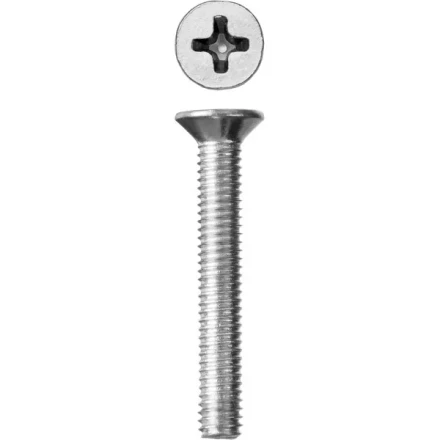 Винт ЗУБР &quot;МАСТЕР&quot; DIN 965, класс прочности 4.8, оцинкованный, M3x20мм, 5кг 303110-03-020 купить в Екатеринбурге