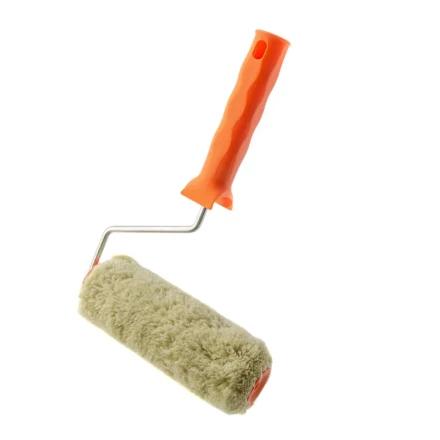 Валик &quot;Фасадные работы&quot;, 180 мм, ворс 18 мм, D 36 мм, D ручки - 6 мм, полиакрил,полиэстер Сибртех 80217 купить в Екатеринбурге