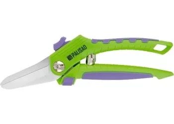 Секатор цветочный, 210 мм, пружина лент. типа, прямые режущие губки  PALISAD 60555 купить в Екатеринбурге