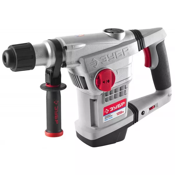 Перфоратор ЗУБР SDS-Max, 10Дж, 1250Вт, кейс ЗПМЭ-1250ЭК купить в Екатеринбурге