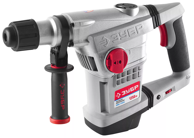 Перфоратор ЗУБР SDS-Max, 10Дж, 1250Вт, кейс ЗПМЭ-1250ЭК купить в Екатеринбурге