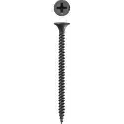 Саморезы фосфатированные с мелкой резьбой, гипсокартон-металл, ЗУБР 300016-35-055, PH2, 3,5 x 55 мм, 35 шт 300016-35-055