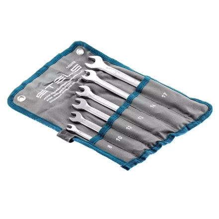 Набор ключей комбинированных 6 шт 8-17 мм,  антислип Stels 15282 купить в Екатеринбурге