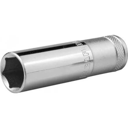 Торцовая головка KRAFTOOL &quot;INDUSTRIE QUALITAT&quot;, удлиненная, Cr-V, FLANK, хромосатинированная, 1/2&quot;, 16 мм 27807-16_z01 купить в Екатеринбурге