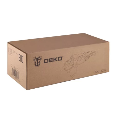 Углошлифовальная машина УШМ DEKO DKAG1400W, 063-2201 купить в Екатеринбурге