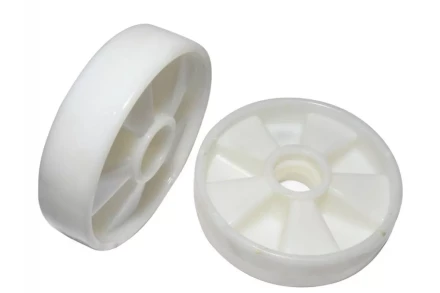 Колесо нейлоновое 200х50 мм без подшипника для тележек гидравлических BF/WB/RHP 1011980 купить в Екатеринбурге