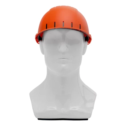 Каскетка защитная &quot;Стиль&quot;, пластиковая, оранжевая Сибртех 89169 купить в Екатеринбурге