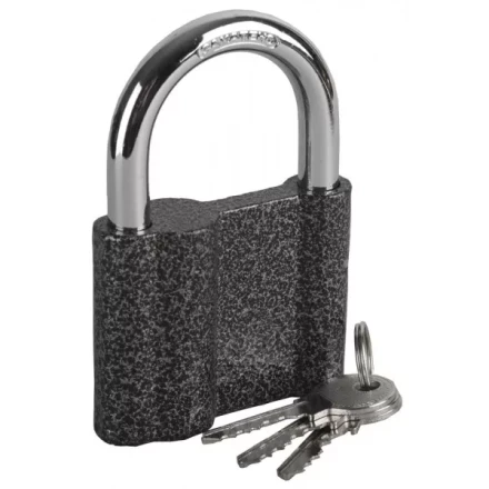 Замок ЗУБР навесной, металлический корпус, закаленная дужка, 80мм 3712-80 купить в Екатеринбурге