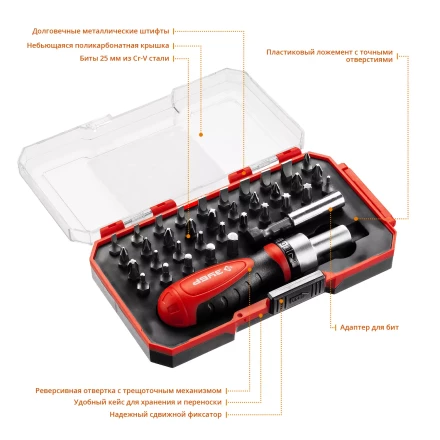 Наборы отверток с насадками серия МАСТЕР купить в Екатеринбурге