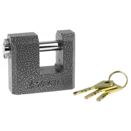 Замок STAYER &quot;MASTER&quot; навесной, П-образн.металлический корпус, с закаленной дужкой, в коробке, 70мм 37143-70 купить в Екатеринбурге