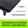 Тележка ручная платформенная металлическая HITCH 150кг 720*480 колеса резиновые 100мм (SZ086113) купить в Екатеринбурге
