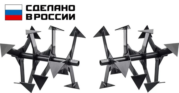 ЗУБР Ф-1, НЕХ 23, фрезы гусиные лапки для мотоблоков (707108-1) купить в Екатеринбурге